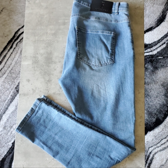 Father Sons Blue Distressed Jeans w/Stretch. Men's 36/30. NWOT - Picture 7 of 8